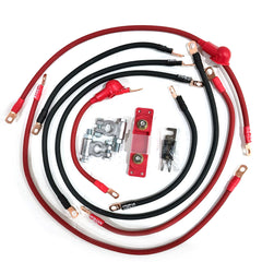 Jeep Cherokee Full Size SJ Big 7 Battery Cable Kit (1974-1983)