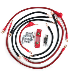 Upgrade your Jeep Cherokee Full Size SJ (1974-1983) with the Big 7 battery cable kit, designed for maximum electrical performance during off-road trips.