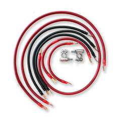 Chevrolet GMT800 - Battery Cable Kit (1999-2006), featuring high-quality components to ensure efficient electrical performance in GMT800 series vehicles.