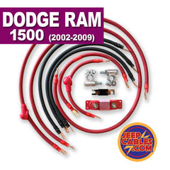 Upgrade your Dodge Ram 1500 (2002-2009) with the Big 7 battery cable kit for enhanced electrical performance.