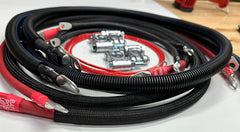 Boost the performance of your Ford Powerstroke 7.3 Diesel F250/F350 OBS (1990-1997) with the Big 7 battery cable kit for optimal power transfer.