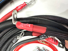 Ford Powerstroke 7.3 Diesel F250/F350 OBS Big 7 battery cable kit (1990-1997), engineered to provide maximum power and longevity for off-road vehicles.