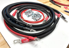 Maximize your Ford Powerstroke 7.3 Diesel F250/F350 OBS (1990-1997) with the Big 7 battery cable kit, ensuring optimal power flow in demanding conditions.