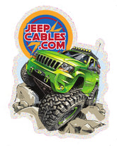 Jeep Grand Cherokee WJ glitter decal for Jeep lovers