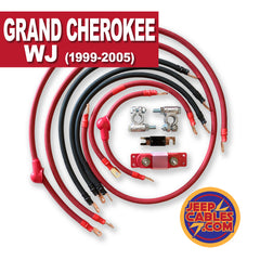 Enhance your Jeep Grand Cherokee WJ (1999-2005) with the Big 7 battery cable kit for better electrical performance.