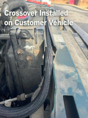 High-performance Ford Powerstroke 7.3 Diesel F250/F350 OBS Big 7 battery cable kit (1990-1997), perfect for off-road and heavy-duty work applications.