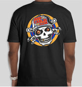 JeepCables SKULL T-Shirt featuring a bold, skull-themed design for Jeep enthusiasts.