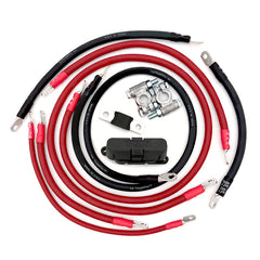 Toyota 4Runner Gen 3 Big 7 Battery Cable Kit for 1996-2002 Toyota 4Runner, complete battery and ground cable upgrade featuring premium copper wiring, military-style battery terminals, corrosion-resistant connections, and direct-fit installation for improved starting, charging, and electrical system reliability.