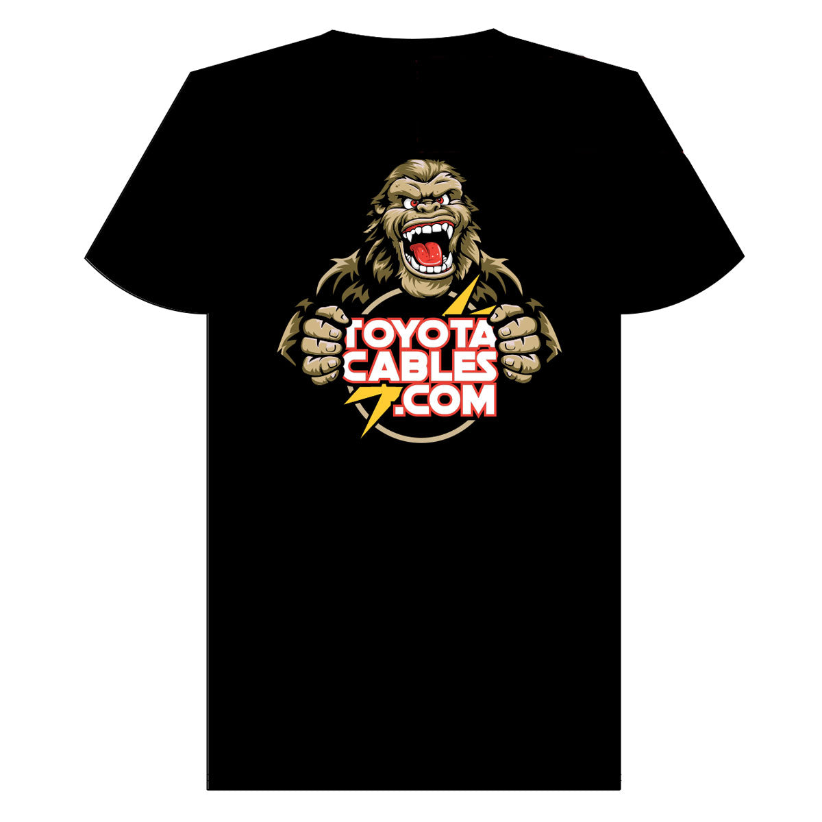 Toyota truck themed King Squatch graphic t-shirt