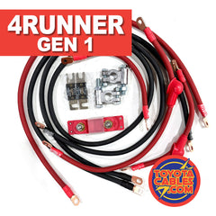 Toyota 4Runner Big 7 Battery Cable Kit (Gen 1 - 1984-1989), designed for enhanced electrical performance in your Toyota 4Runner.