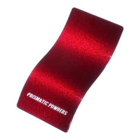 Fractured Illusion Cherry Powdercoating, a captivating cherry-red finish with a striking fractured effect.