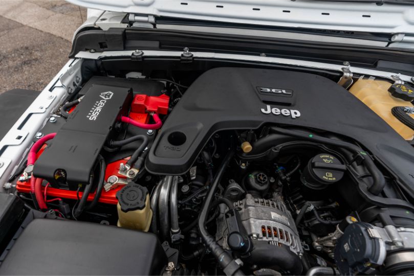 Genesis Offroad - Jeep Wrangler JL Dual Battery Kit (Gen 3)