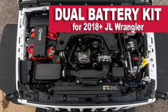 Genesis Offroad - Jeep Wrangler JL Dual Battery Kit (Gen 3)