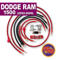 Dodge Ram 1500 Big 7 Battery Cable Kit (2002-2009)