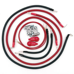 Restore the electrical performance of your classic Ford Bronco with the Big 7 Battery Cable Kit for 1987-1991 Ford Bronco models. Designed to replace aging factory battery, charging, starter, and ground cables, this complete kit provides a stronger, more reliable electrical foundation for your Bronco.