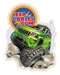 Jeep Grand Cherokee WJ Glitter Sticker