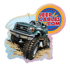 Ford OBS Bronco Glitter Sticker