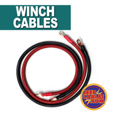 High-performance Winch Power Cables Kit designed for reliable off-road power transfer.