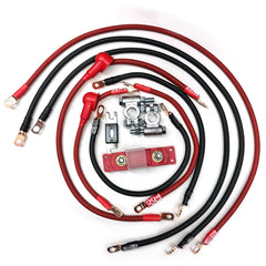 Jeep Wrangler YJ Big 7 Battery Cable Kit (1986-1995)