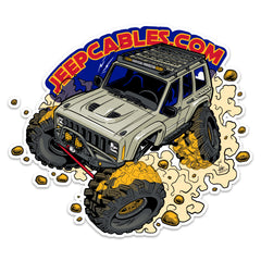Jeep Cables XJ Sticker