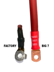 Enhance the power system of your Jeep Wrangler YJ (1986-1995) with the Big 7 battery cable kit for superior electrical flow.