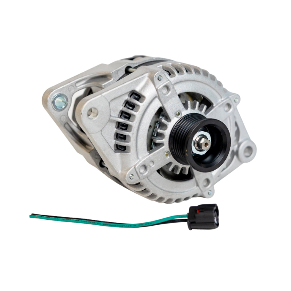 1997-1998 Jeep Grand Cherokee L6 4.0L High Output Alternator front view