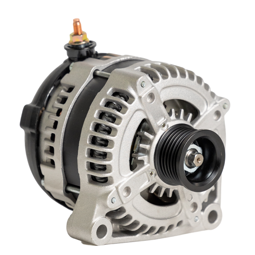 Front view of 2005-2006 Jeep Liberty L4 2.8L High Output Alternator