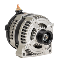 Front view of 2005-2006 Jeep Liberty L4 2.8L High Output Alternator