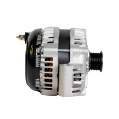 Side view of JS Alternators High Output Alternator for 2022 Jeep Grand Cherokee WK V6 3.6L